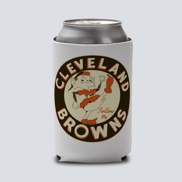 1959 Cleveland Browns Artwork: Can Cooler