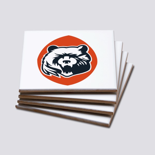 Chicago Bears Logo Coaster