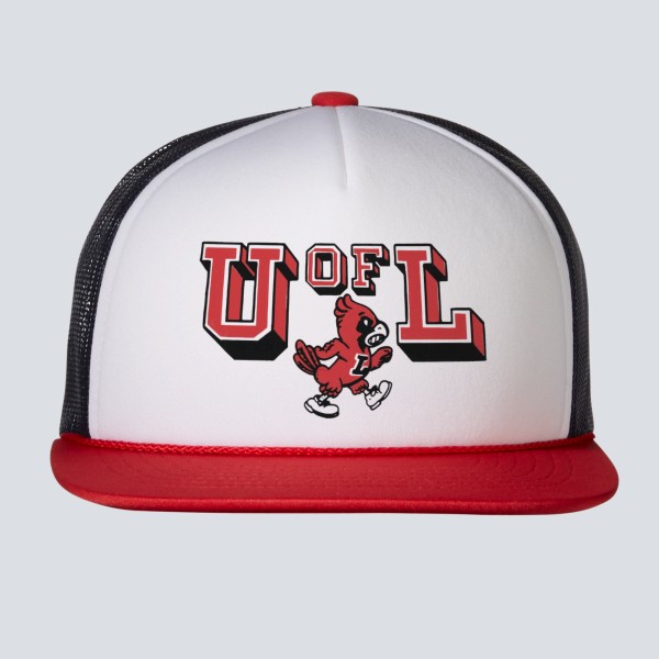Vintage Louisville Cardinals Snapback Hat Cap University of Louisville Deadstock Nwt 90s 80s Basketball Hoops Football