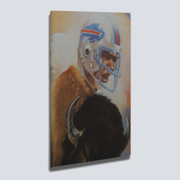 1983 Buffalo Bills Artwork: Aluminum Wall Art