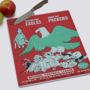 1960 Vintage Philadelphia Eagles Green Bay Packers Football 