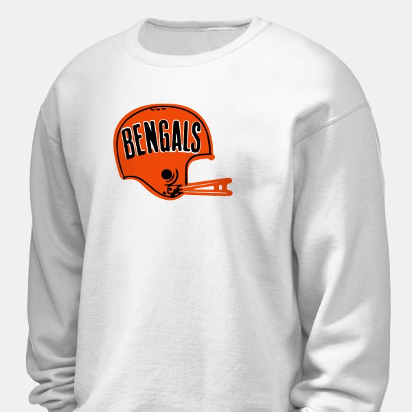 Cincinnati Bengals Vintage Unisex Sweatshirt Bengals Crewneck Who
