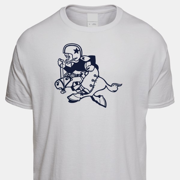 1965 Dallas Cowboys Artwork: Men's Dri-Power T-shirt