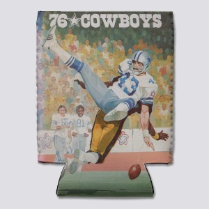 1974 Dallas Cowboys Artwork: Can Cooler