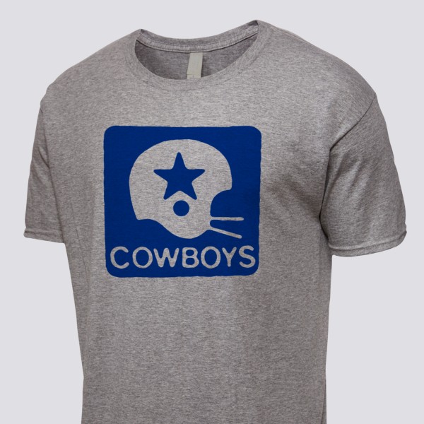 1974 Dallas Cowboys Artwork: Men's Tri-Blend T-Shirt
