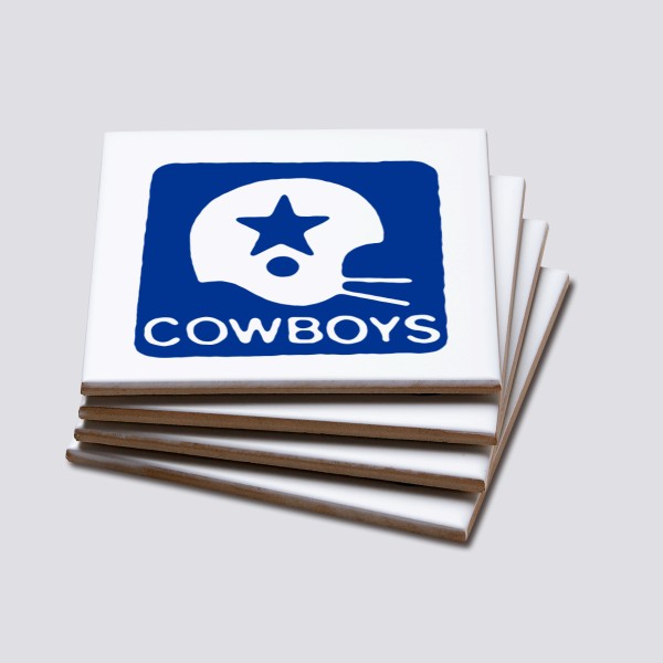 1974 Dallas Cowboys Artwork: Can Cooler