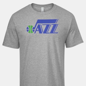 Fanatics NBA Utah Jazz Gray T-shirt, Mens L