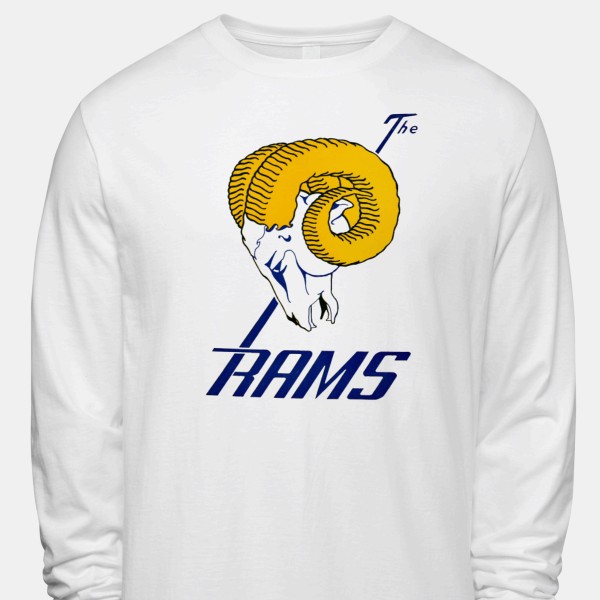 1958 Los Angeles Rams Artwork: ICONIC® Men's Long-⁠Sleeve T-⁠Shirt