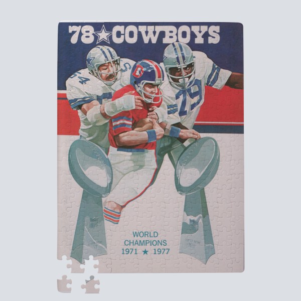 Dallas Cowboys 1978 Football Program Jigsaw Puzzle by Big 88