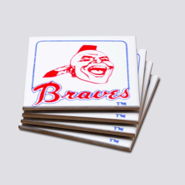 ATLANTA BRAVES PLAYER NAME NATIONAL LEAGUE CHAMPIONS s Coaster