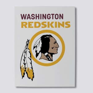 1978 Washington Redskins Artwork: Unisex Varsity Color-⁠Block Hooded  Sweatshirt