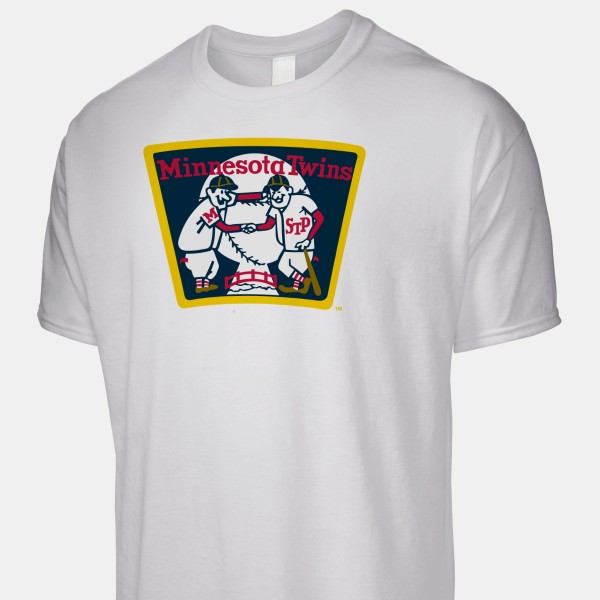 1961 Minnesota Twins Artwork: Men's Cotton Jersey Hooded Long Sleeve T-shirt