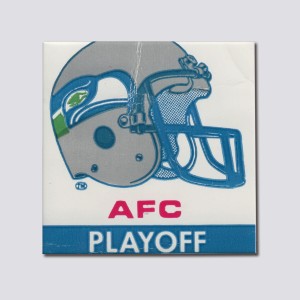 1984 Seattle Seahawks Artwork: Coaster