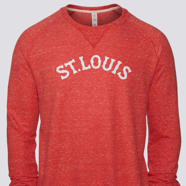 Vintage St. Louis Retro Men Raglan Baseball Jersey T-Shirt 