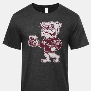 Vintage Bulldogs Football Sweatshirt, Preppy Mississippi School