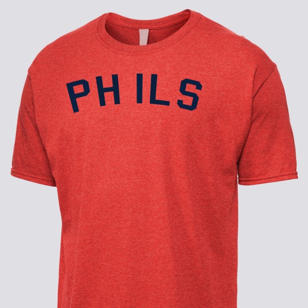 1942 Philadelphia Phillies Artwork: Men's Tri-Blend T-Shirt