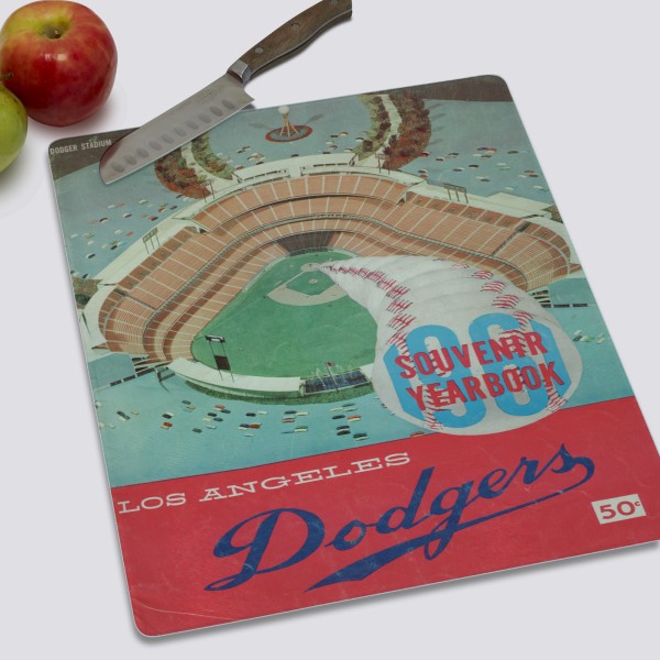 1962 Los Angeles Dodgers Artwork: Coaster