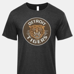 1948 Detroit Tigers Artwork: ICONIC® Men's 60/40 Blend T-Shirt
