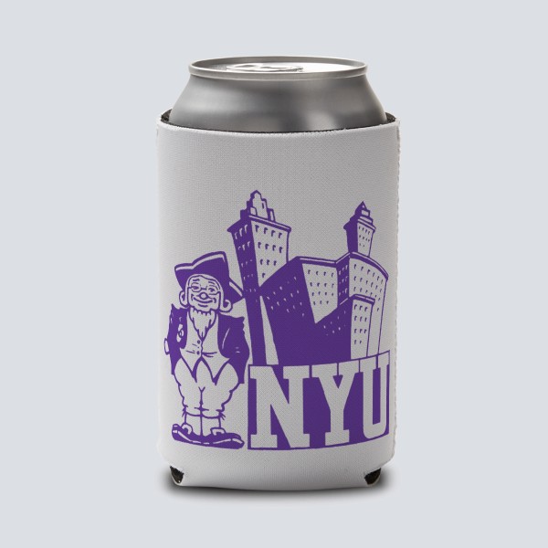 New York University 12 oz. Can Cooler: New York University