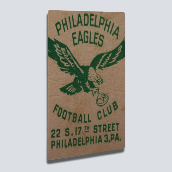 1948 Philadelphia Eagles Artwork: Aluminum Wall Art