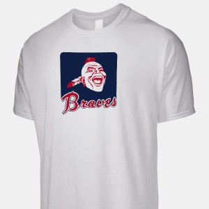 Atlanta Braves Vintage Shirt - Ink In Action