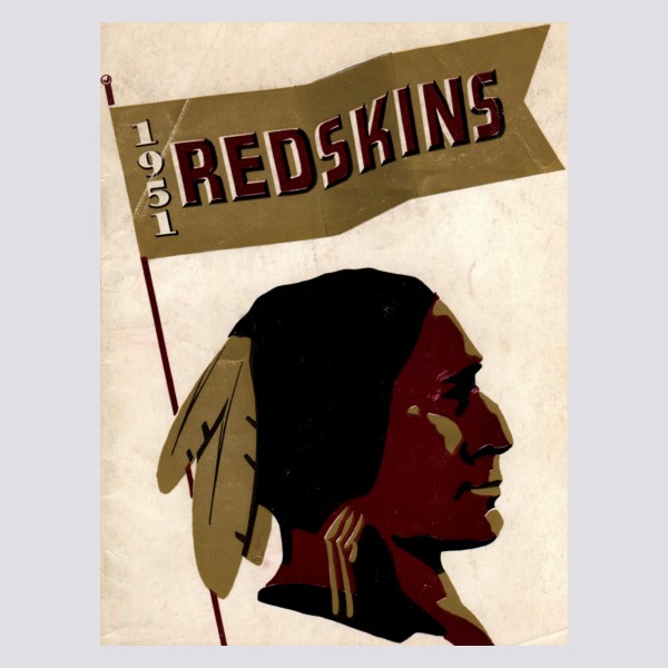 1951 Washington Redskins Artwork: Poster