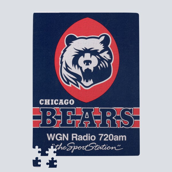 1985 Chicago Bears Artwork: Puzzle