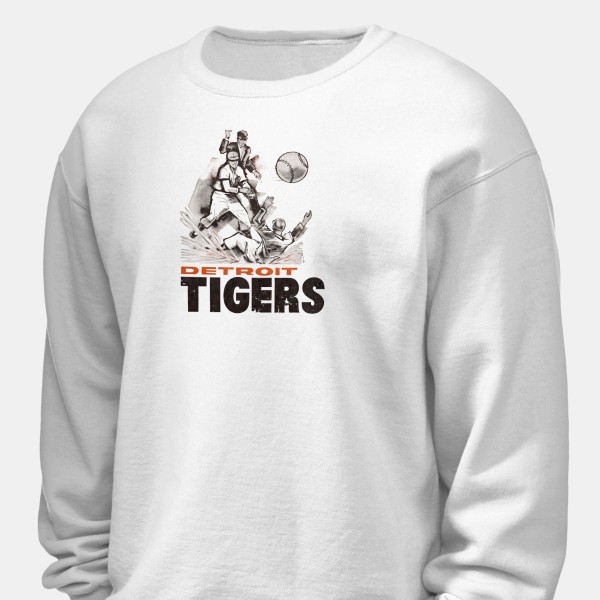 1965 Detroit Tigers Artwork: Unisex NuBlend® Crew Sweatshirt