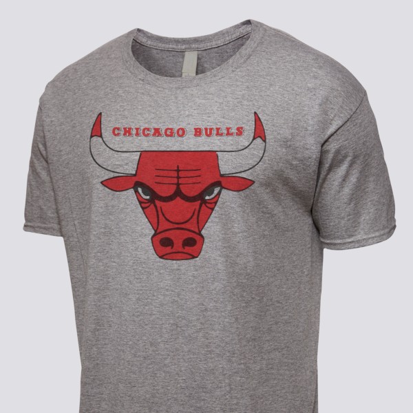 Vintage 90s Chicago Bulls T-Shirt L NBA Basketball Screen Stars 50