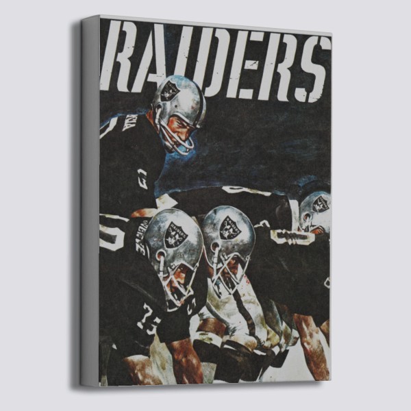 Las Vegas Raiders Skull Large Wood Sign