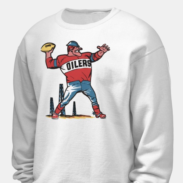 Houston Oilers Vintage AFL NFL Crewneck Sweatshirt
