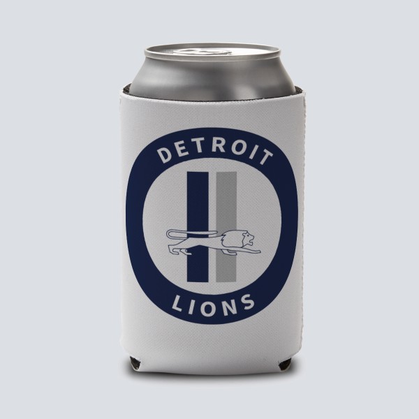 1960 Detroit Lions Artwork: Can Cooler