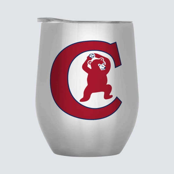 1932 Chicago Cubs Artwork: 12 oz Stainless Steel Wine Tumbler