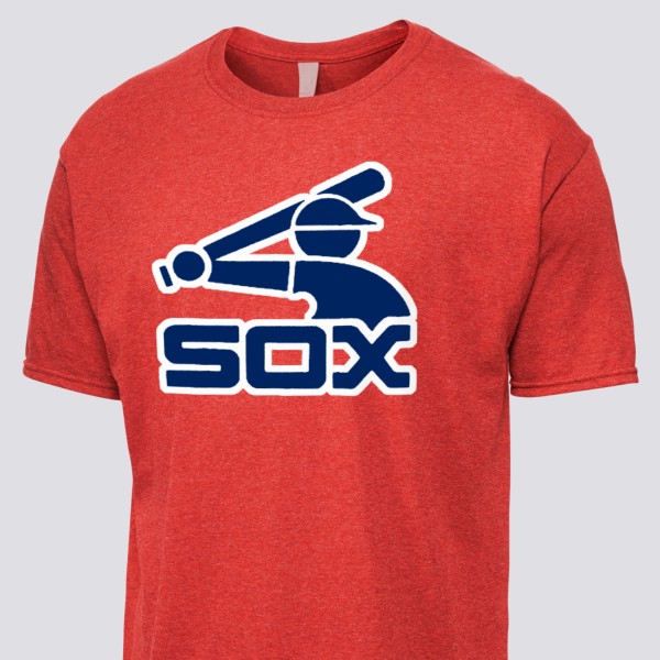 1976 Chicago White Sox Artwork: Men's Tri-Blend T-Shirt