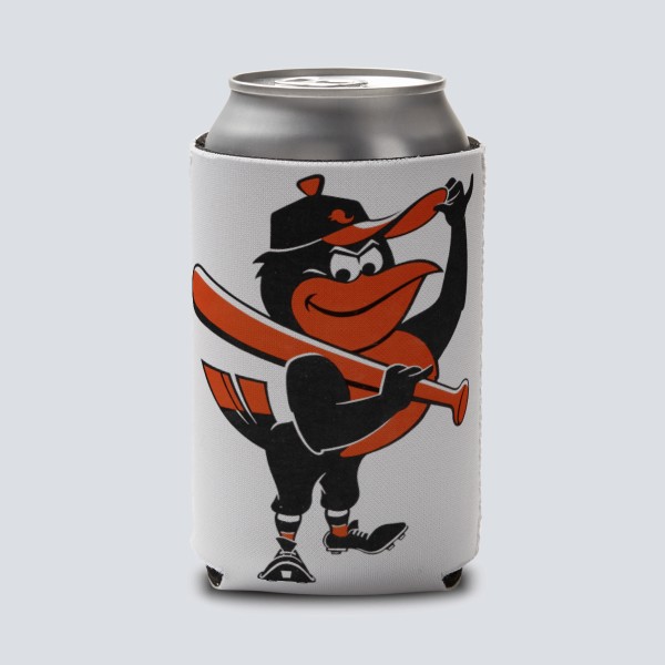 Baltimore Orioles Mascot Bird With Bat Patch