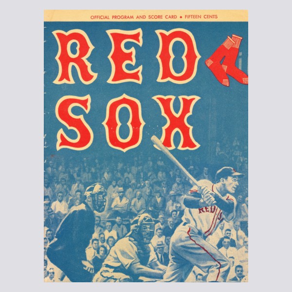 Boston Red Sox 12 x 16 1969 Program Cover Art Print