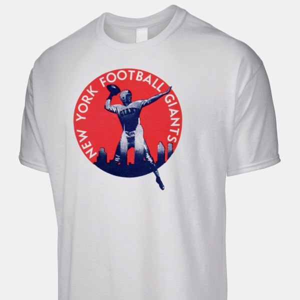 New Era Women's New York Giants Color Block Grey T-Shirt