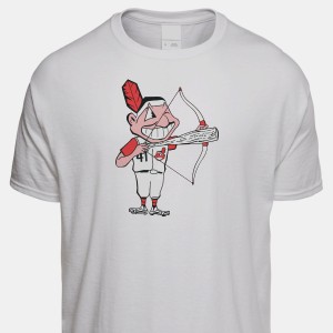 1984 Cleveland Indians Artwork: Men's Dri-Power T-shirt