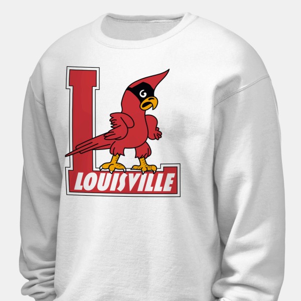 1970 Louisville Cardinals Unisex NuBlend Crew Sweatshirt by Vintage Brand