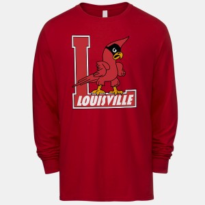 Vintage 90s Louisville Cardinals Sweatshirt Crewneck NCAA 