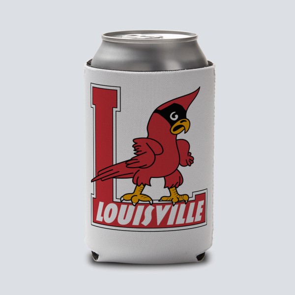 NCAA+University+of+Louisville+Cardinals+Block+Cotton+Fabric+by+The