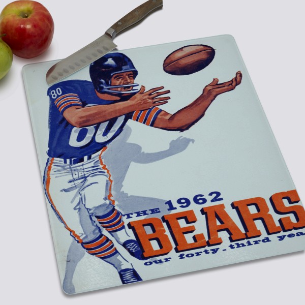 1962 Chicago Bears Artwork: Cutting Board