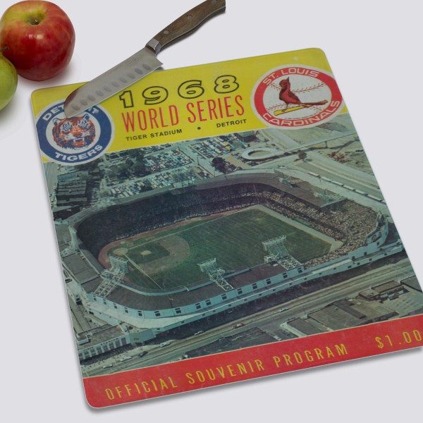 Vintage Official 1968 Tigers World Series Souvenir Program