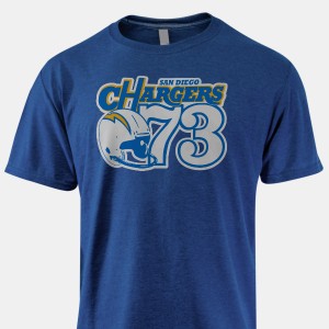 Retro Chargers 1960s, Vintage Football Apparel