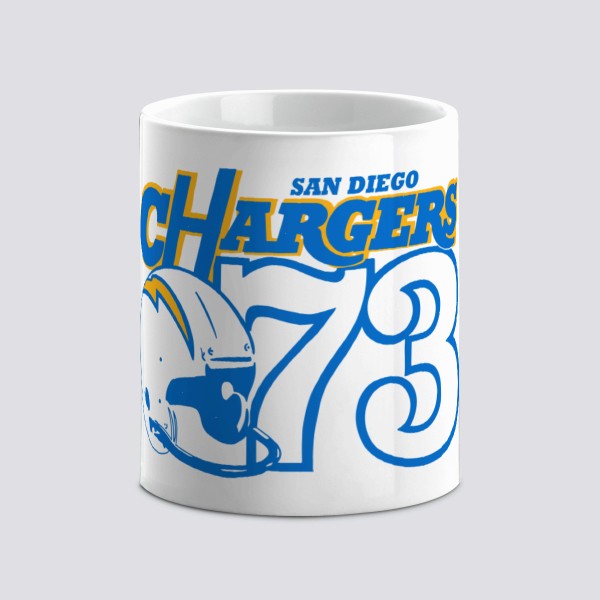 1973 San Diego Chargers Artwork: Men's Sofspun® Sweatshirt