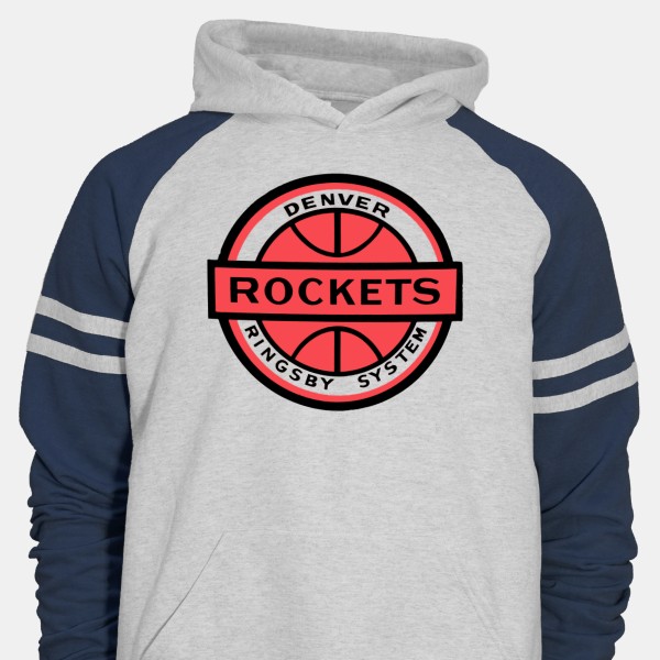 Denver Thuggets Letterman Jacket (Rockets Edition