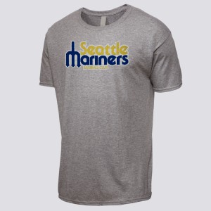 MLB Seattle Mariners Men's Tri-Blend Short Sleeve T-Shirt - S