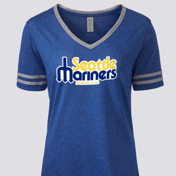 Women's Royal Milwaukee Brewers Plus Size Team Scoop Neck T-Shirt