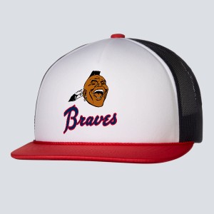 Atlanta Braves Foam Trucker Hat