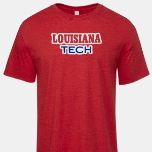 Louisiana Tech Bulldogs mascot and Louisiana map shirt, hoodie, sweater and  v-neck t-shirt